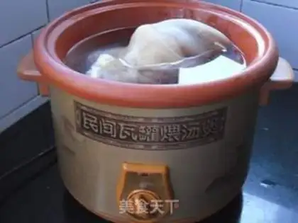 Make Cow hoof radish step 2
