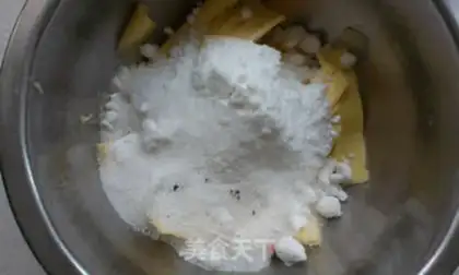 Make Orange cookies step 1