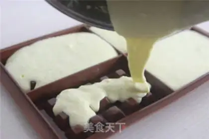 Make Protein waffles step 6