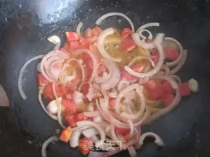 Make Tomato sausage pizza step 3
