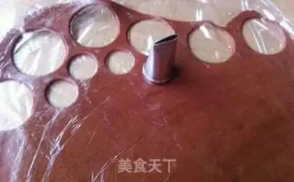 Make Cat claw cookies step 9