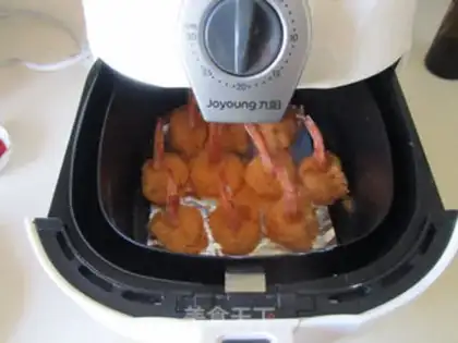 Make Fried phoenix shrimp step 8