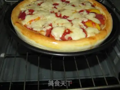 Make Tomato sausage pizza step 10