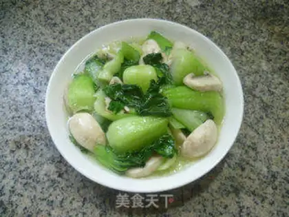 Make Mushrooms and greens step 7