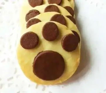 Make Cat claw cookies step 13
