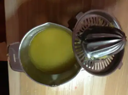 Make Sweet orange cake step 2