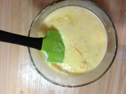 Make Sweet orange cake step 5