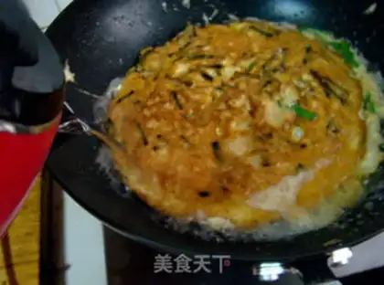 Make West Lake Fried Egg step 8