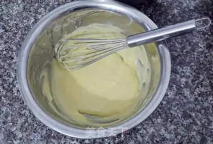 Make Cake with cranberry hearts step 5