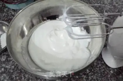 Make Cake with cranberry hearts step 7