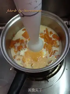 Make Pumpkin cream soup step 3