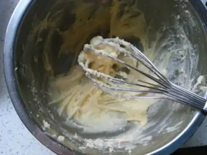 Make Double-fruit nut pound cake step 3