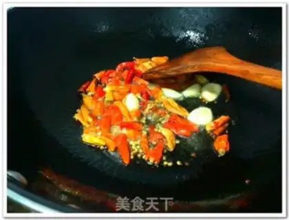 Make Spicy shrimp step 1