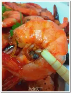 Make Spicy shrimp step 4