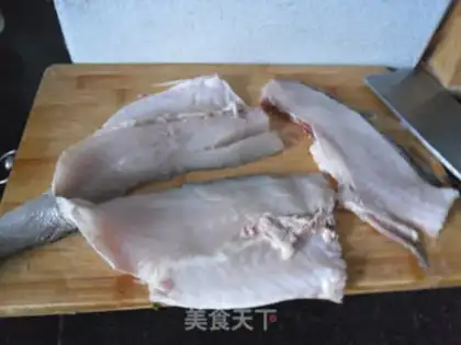 Make Burning sea bass step 1
