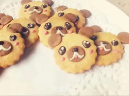 Make Coconut bear cookies step 9