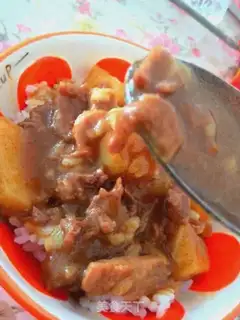 Make Curry potatoes for beef step 4