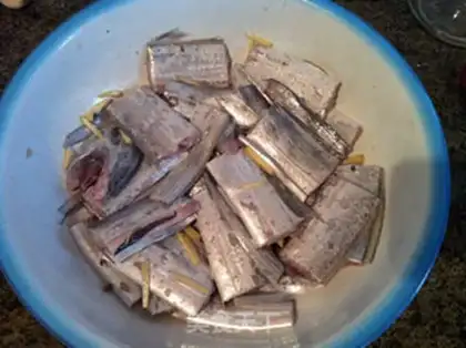 Make Dried fish step 3