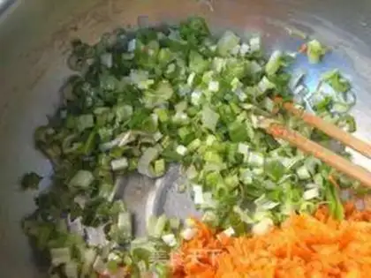 Make Beef carrot dumplings step 7