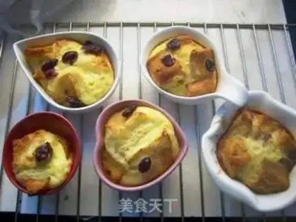 Make Toast pudding step 12