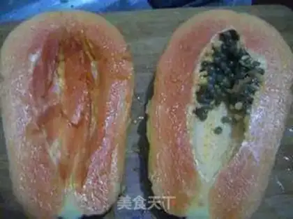 Make The papayas step 6