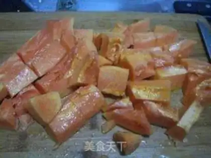 Make The papayas step 7