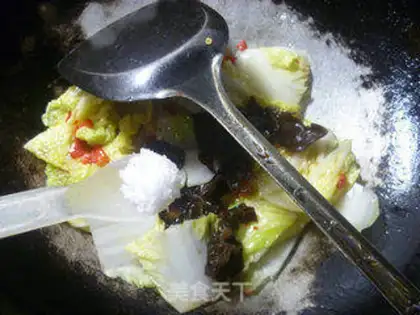 Make Black cabbage step 8