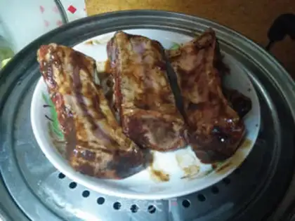 Make Black pepper steak step 2