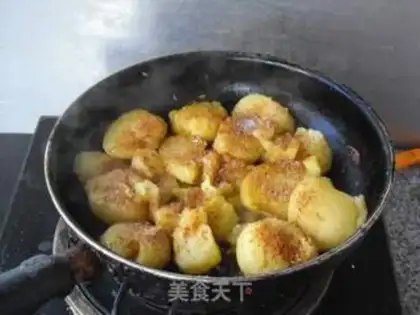 Make Fried potatoes step 4