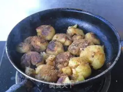 Make Fried potatoes step 5