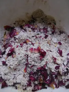 Make Red sugar burrito step 7