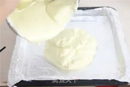 Make Montblanc Chestcake roll step 6