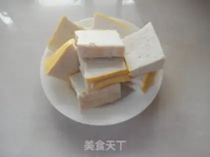 Make Cheese and fish cake step 1