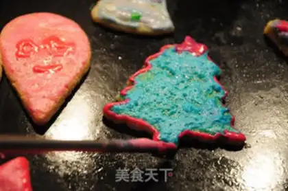 Make Christmas cookies step 20