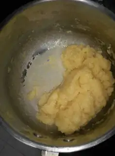 Make Butter puff step 1