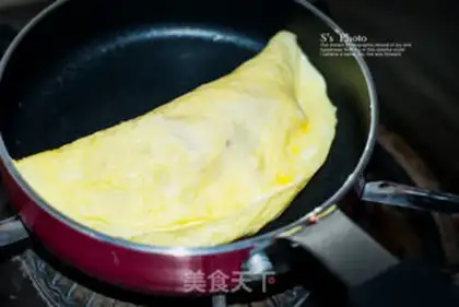 Make Homemade egg dumplings step 7