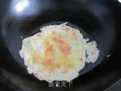 Make Tomato thick egg fever step 3