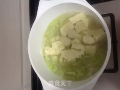 Make Tofu soup step 8
