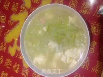 Make Tofu soup step 12