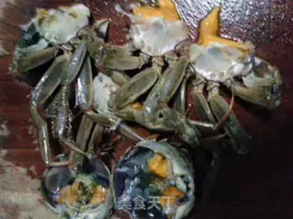 Make Crab pastries step 1