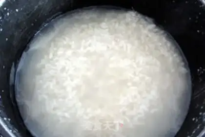 Make Pork porridge step 1