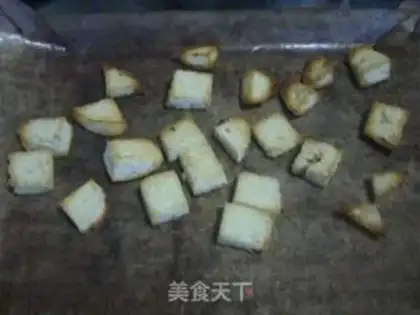 Make Toast pudding step 1