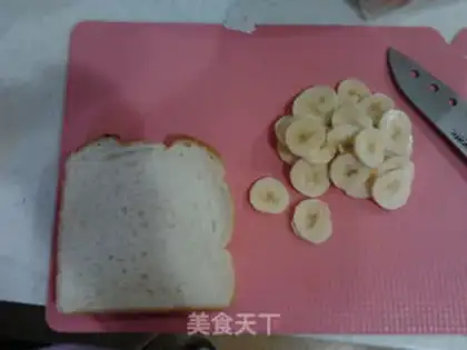 Make Banana toast step 1