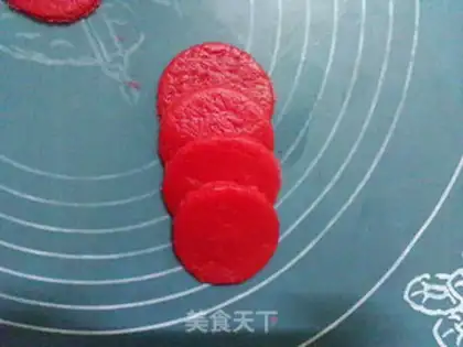 Make Rose cookies step 9