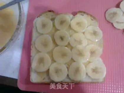 Make Banana toast step 3