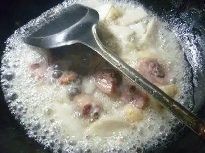 Make Cooking potatoes for chicken legs step 5