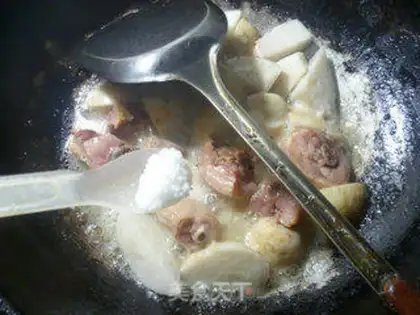 Make Cooking potatoes for chicken legs step 6