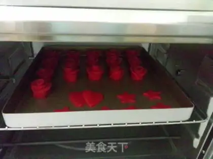 Make Rose cookies step 13