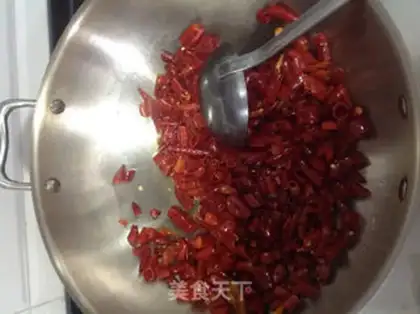 Make Spicy chicken step 13