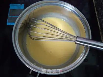 Make French cream cake step 2